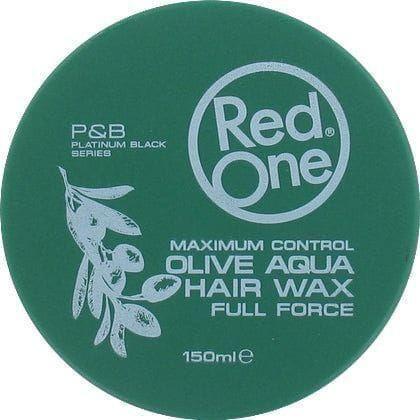RED ONE Aqua Hair Gel Wax Dark Green 150ml - gtwtoporld.com