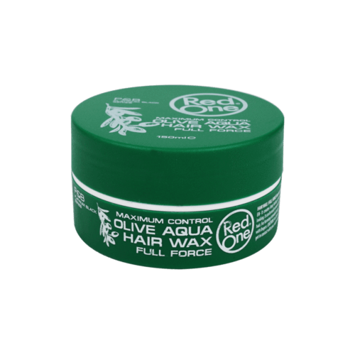 RED ONE Aqua Hair Gel Wax Dark Green 150ml - gtwtoporld.com