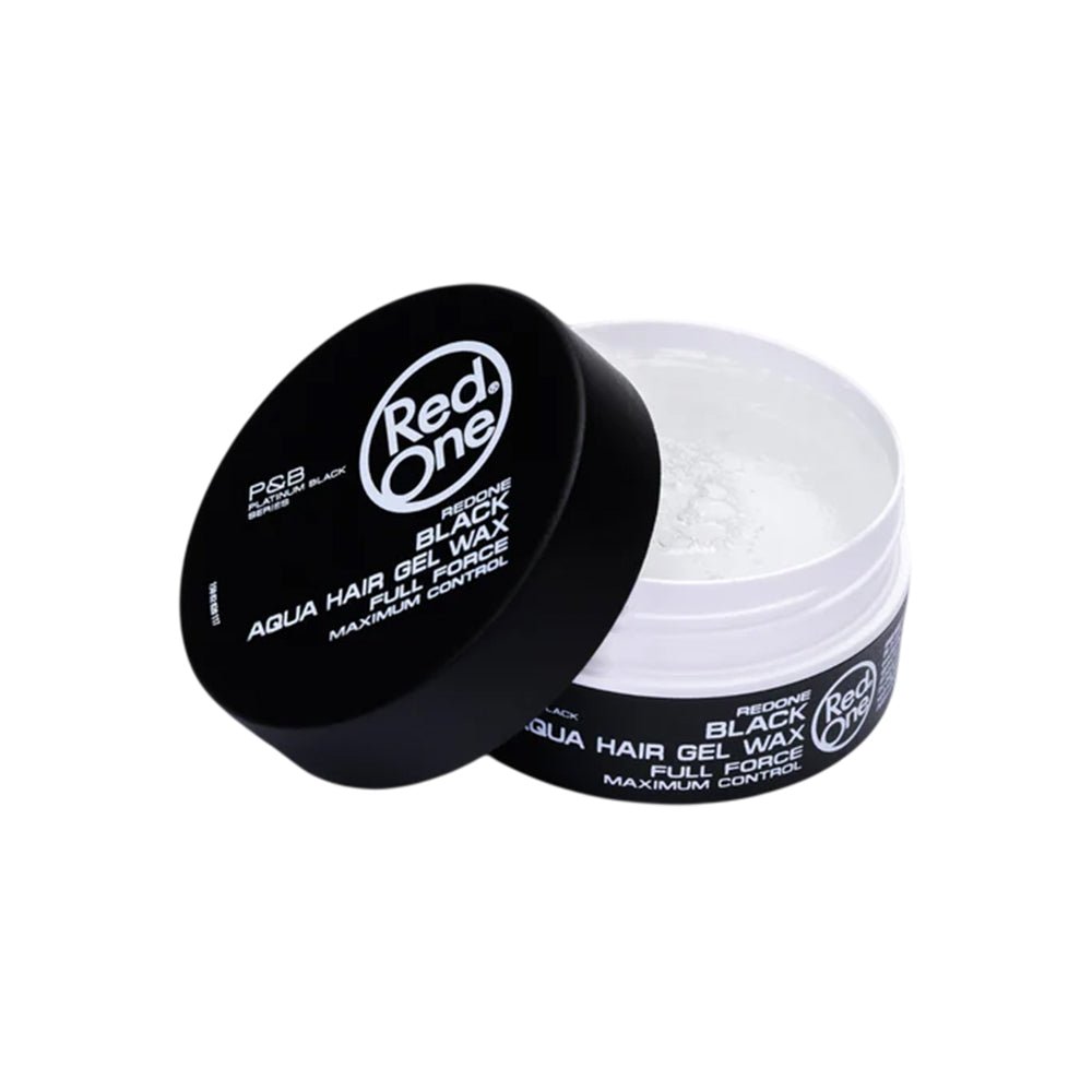RED ONE Aqua Hair Gel Wax Full Force Black 150ml - gtwtoporld.com
