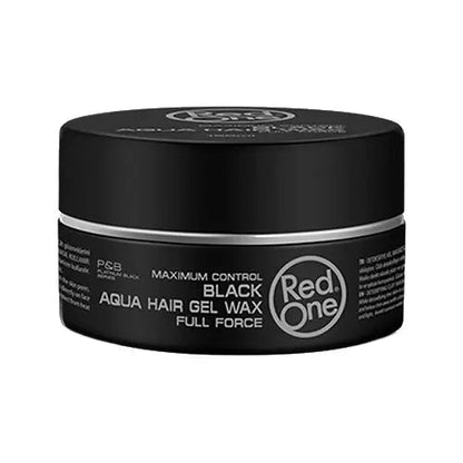 RED ONE Aqua Hair Gel Wax Full Force Black 150ml - gtwtoporld.com