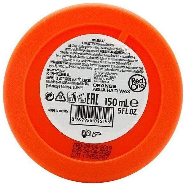 RED ONE Aqua Hair Gel Wax Orange 150ml - gtwtoporld.com