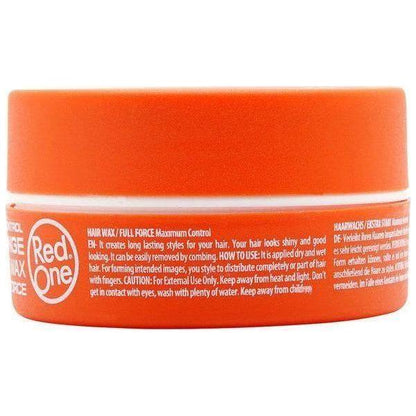 RED ONE Aqua Hair Gel Wax Orange 150ml - gtwtoporld.com