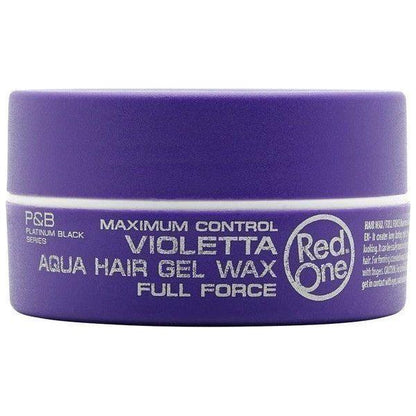 RED ONE Aqua Hair Gel Wax Violetta 150ml - gtwtoporld.com