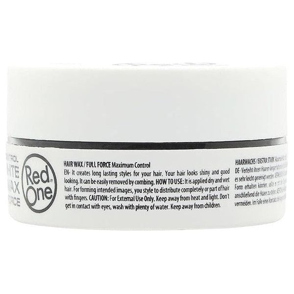 RED ONE Aqua Hair Wax White 150ml - gtwtoporld.com