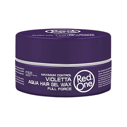 Red One Full Force Aqua Hair Gel Wax Violetta 150ml - gtwtoporld.com