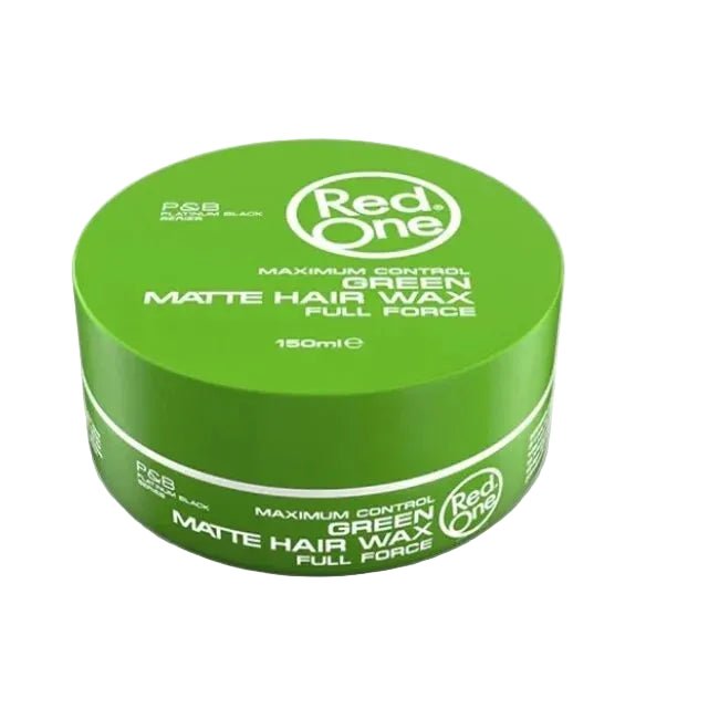 Red One Green Matte Hair Wax Full Force 150ml - gtwtoporld.com