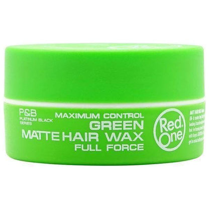 RED ONE Mattes Haarwachs Grün 150ml - gtwtoporld.com