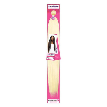 Remy Illusion Natural Kinky Straight 30" - extension Synthetic Hair - gtwtoporld.com