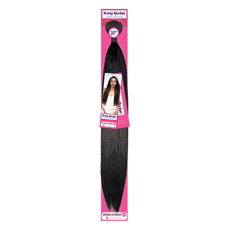 Remy Illusion Natural Straight 20"/30" - extension Synthetic Hair - gtwtoporld.com
