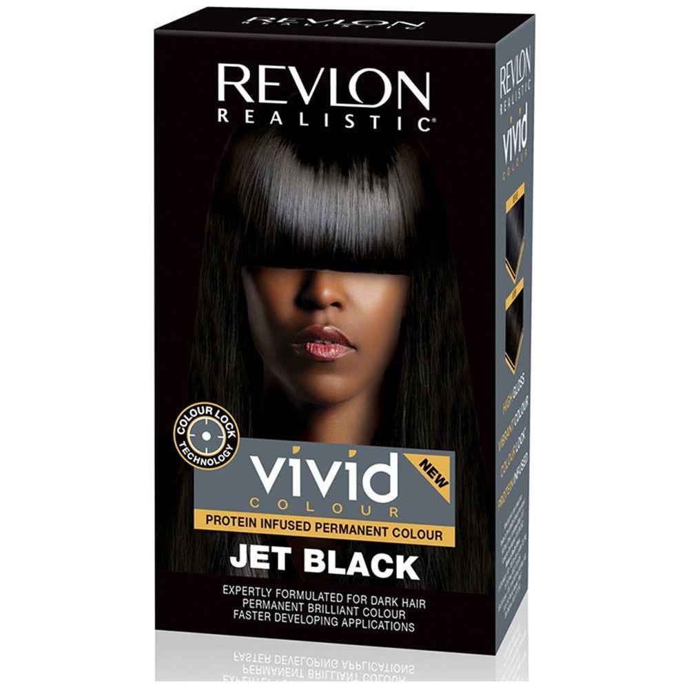 Revlon Real Vivid Colour - Jet Black 110ml - gtwtoporld.com