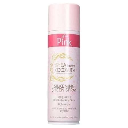 Rosa Sheabutter Kokosnussöl Seidenglanz - Spray 326g - gtwtoporld.com
