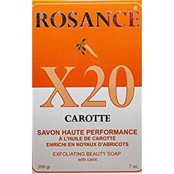 Rosance X20 Carrot Exfoliating Beauty Soap 200g - gtwtoporld.com