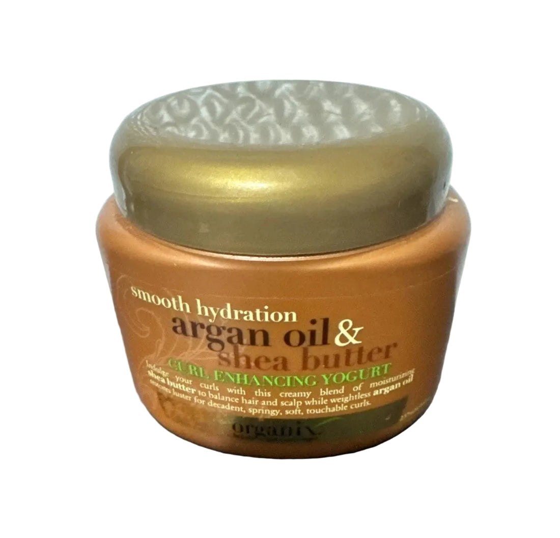 OGX Smooth Hydration Argan Oil &amp; Shea Butter Curl Yogurt 8oz