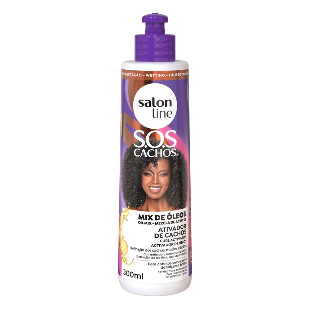 Salon Line SOS Cachos Mix De Óleos Curl Activator 300ml - gtwtoporld.com