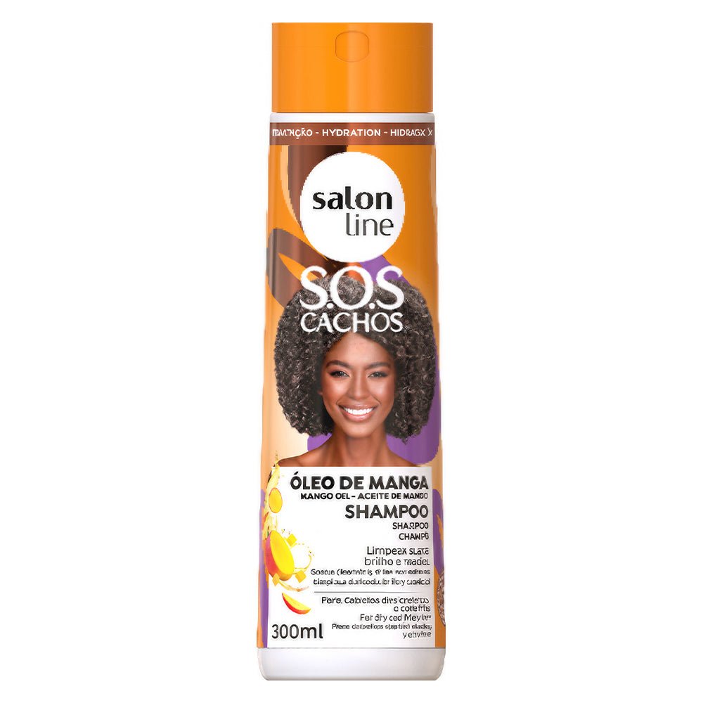 Salon Line Sos Cachos Óleos De Manga Shampoo 300ml - gtwtoporld.com