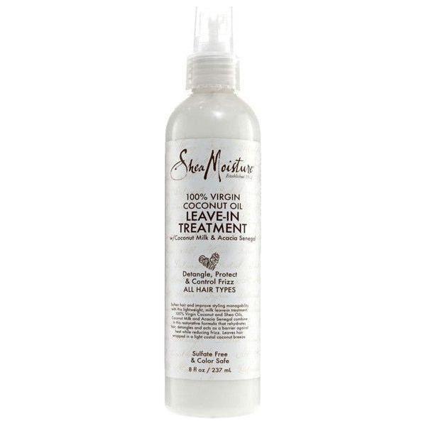 Shea Moisture 100% Virgin Coconut Oil Leave - In Treatment 237ml - gtwtoporld.com