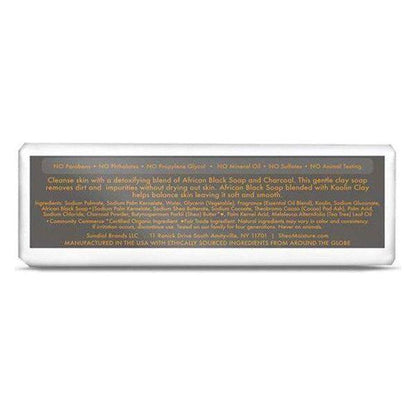Shea Moisture African Black Soap Bamboo Charcoal Kaolin Clay Soap 142g - gtwtoporld.com
