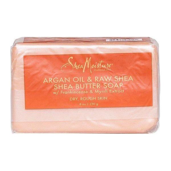 Shea Moisture Argan Oil &amp; Raw Shea Sheabutter Seife 230g - gtwtoporld.com