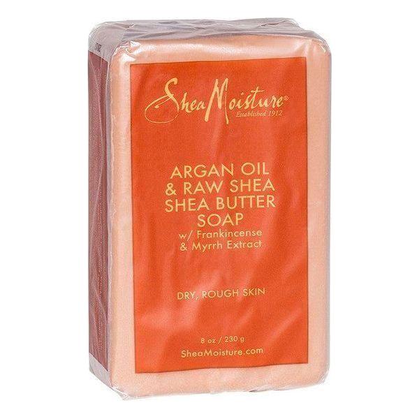 Shea Moisture Argan Oil &amp; Raw Shea Sheabutter Seife 230g - gtwtoporld.com