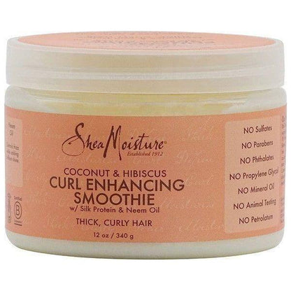 Shea Moisture Coconut &amp; Hibiscus Curl Enhancing Smoothie 340g - gtwtoporld.com
