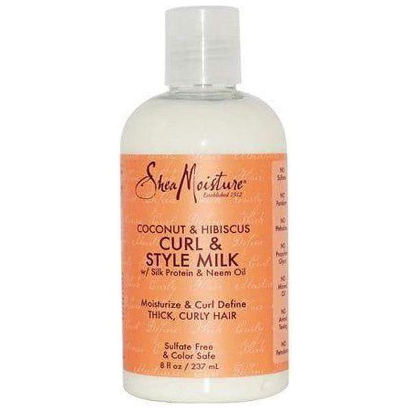 Shea Moisture Coconut &amp; Hibiscus Curl &amp; Style Milk 237 ml - gtwtoporld.com