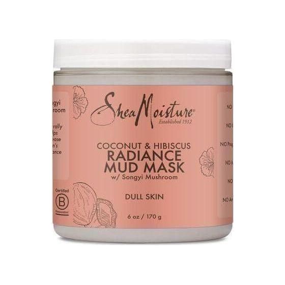 Shea Moisture Coconut &amp; Hibiscus Mud Mask 177ml - gtwtoporld.com