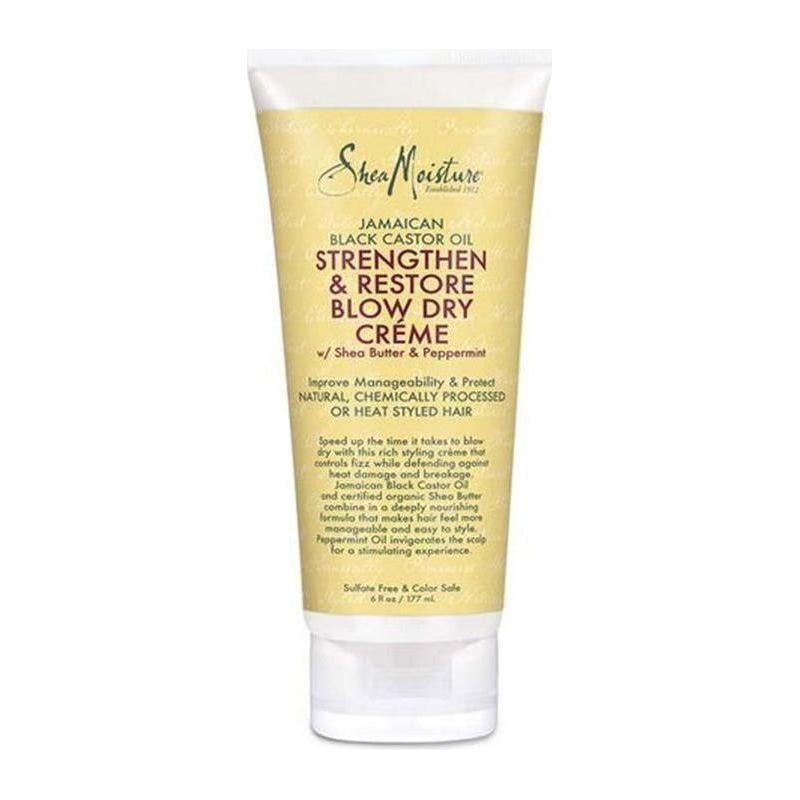 Shea Moisture Jamaican Black Castor Oil Strenghten &amp; Restore Blow Dry Creme 177ml - gtwtoporld.com