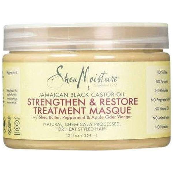 Shea Moisture Jamaican Black Castor Oil Strengthen &amp; Restore Treatment Masque 354ml - gtwtoporld.com