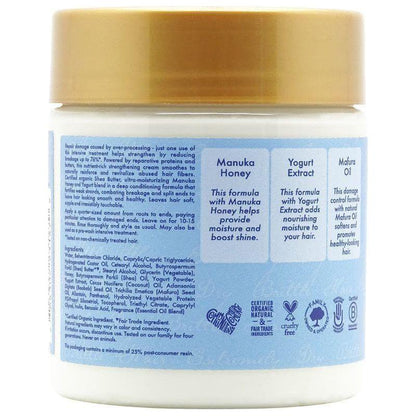 Shea Moisture Manuka Honey &amp; Yogurt Hydrate + Repair Protein Power Treatment 227g - gtwtoporld.com