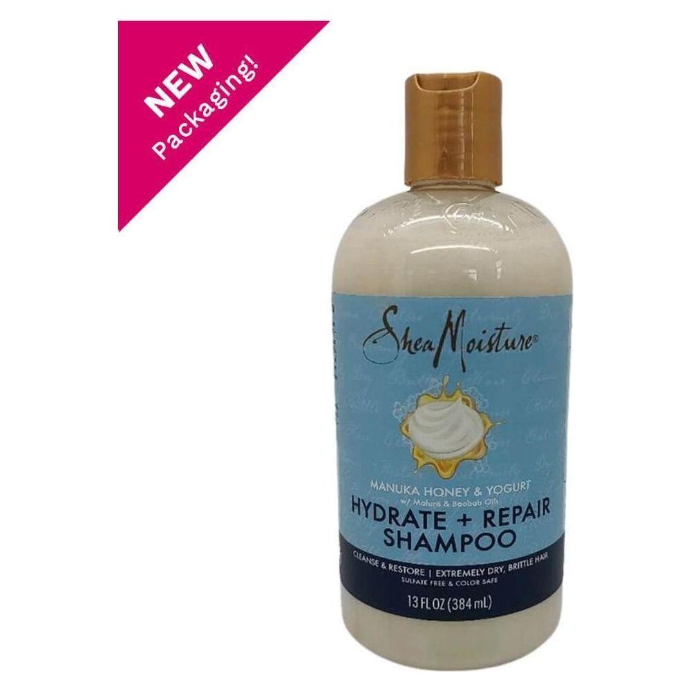 Shea Moisture Manuka Honey &amp; Yogurt Hydrate + Repair Shampoo 384ml - gtwtoporld.com