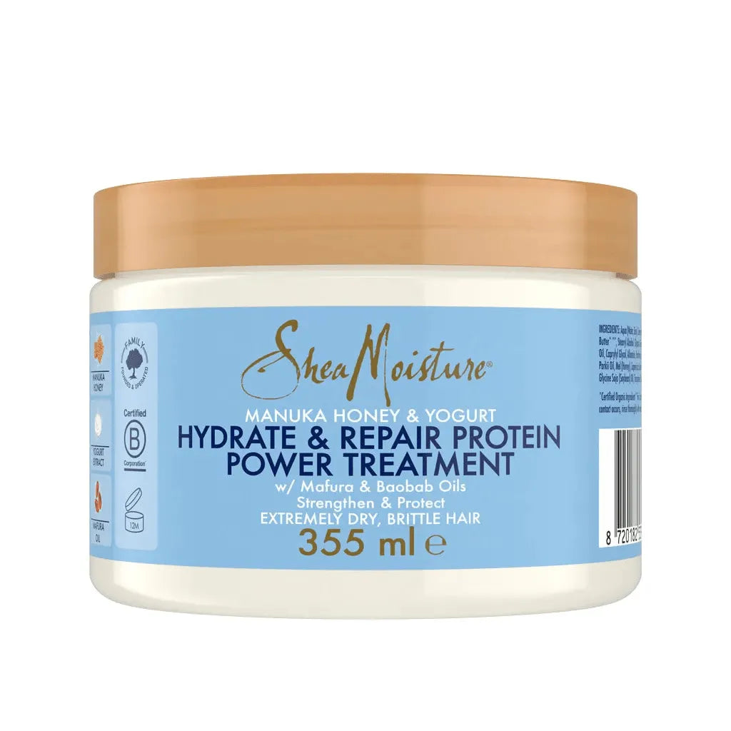 Shea Moisture Manuka Honey &amp; Yogurt Protein Power Treatment 355ml - gtwtoporld.com