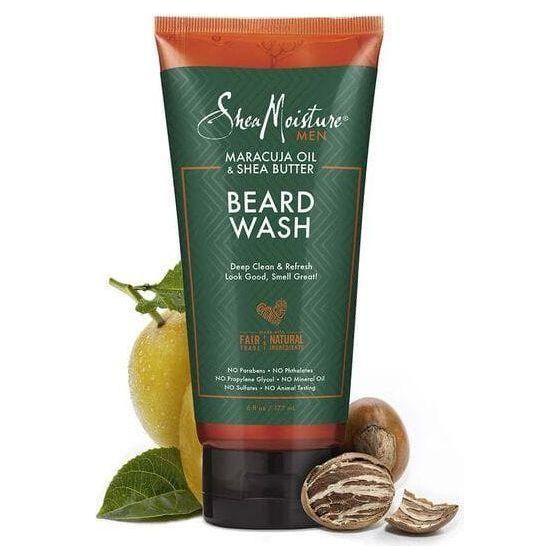 Shea Moisture Men Maracuja Oil&amp;Shea Butter Beard Wash 177ml - gtwtoporld.com