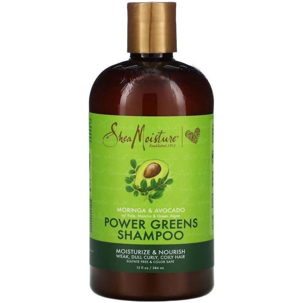 Shea Moisture Moringa &amp; Avocado Power Greens Shampoo 13oz - gtwtoporld.com