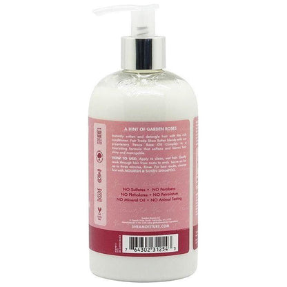 Shea Moisture Peace Rose Oil Complex Nourish &amp; Silken Conditioner 384ml - gtwtoporld.com