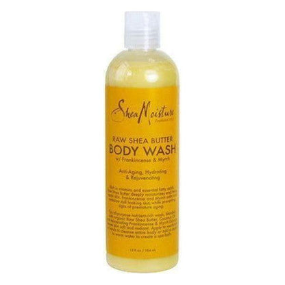 Shea Moisture Raw Shea Butter Body Wash 384ml - gtwtoporld.com