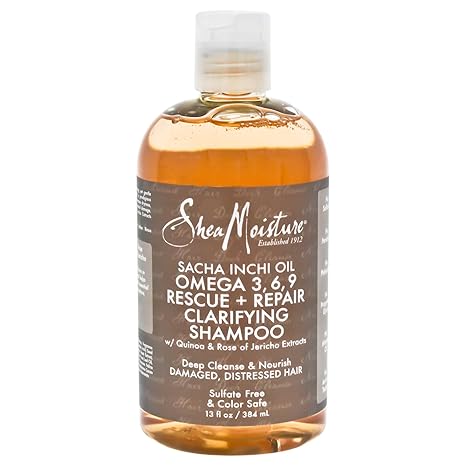 Shea Moisture Sacha Inchi Rescue &amp; Rebuild Shampoo 13oz - gtwtoporld.com