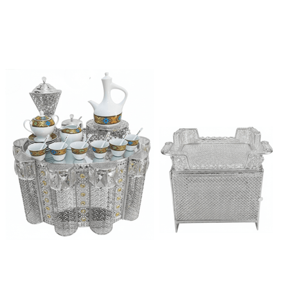 Shewhat 5pcs Rekebot Set Oval 1 (Gold &amp; Silver) - gtwtoporld.com