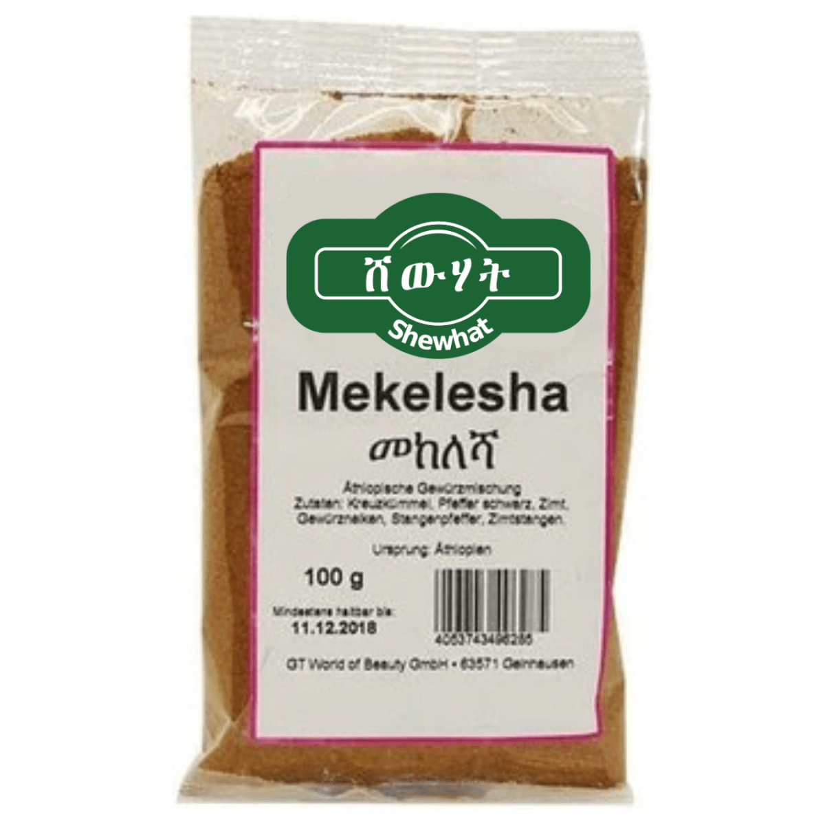 Shewhat Food Mekelesha Gemahlen 100g - gtwtoporld.com