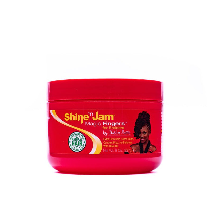 Shine-n-Jam - Magic Fingers Gel for Braids 4/8/16 OZ - gtwtoporld.com