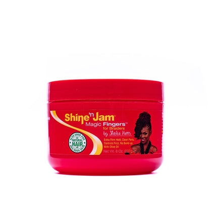 Shine-n-Jam - Magic Fingers Gel for Braids 4/8/16 OZ - gtwtoporld.com
