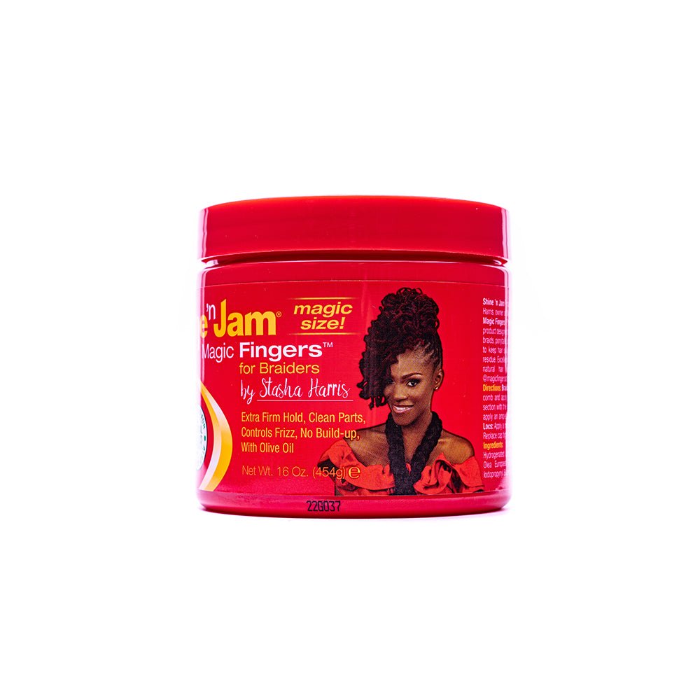 Shine-n-Jam - Magic Fingers Gel for Braids 4/8/16 OZ - gtwtoporld.com