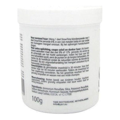 ShowTime Ultra Light Peroxide Blonder Powder 100g - gtwtoporld.com