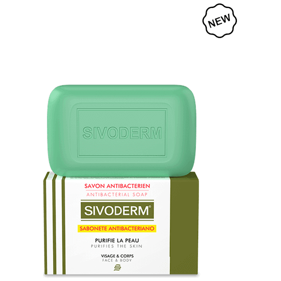 Sivoderm Antibacterial Face &amp; Body Soap 100g - gtwtoporld.com
