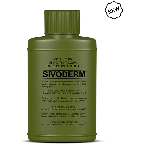 Sivoderm Medicated Talcum / Powder For Acne, Pimples &amp; Eczema 70g - gtwtoporld.com