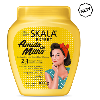 Skala Amido De Milho Creme 1000g 2 in 1 - gtwtoporld.com