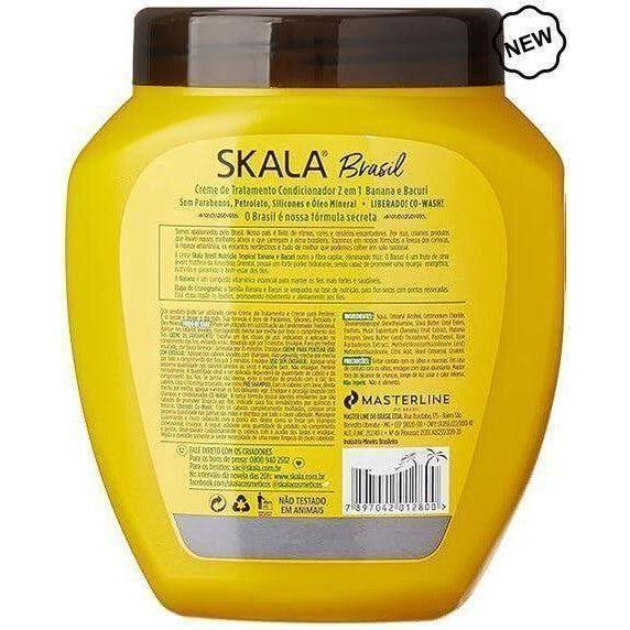 Skala Brasil Banana Conditioning Cream 1000g 2em1 - gtwtoporld.com