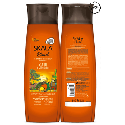 Skala Brasil Caju &amp; Murumuru Shampoo 325ml - gtwtoporld.com