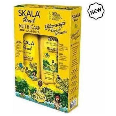 Skala Brasil Kit Maracujá E Óleo Patauá Shampoo + Conditioner 650ml - gtwtoporld.com