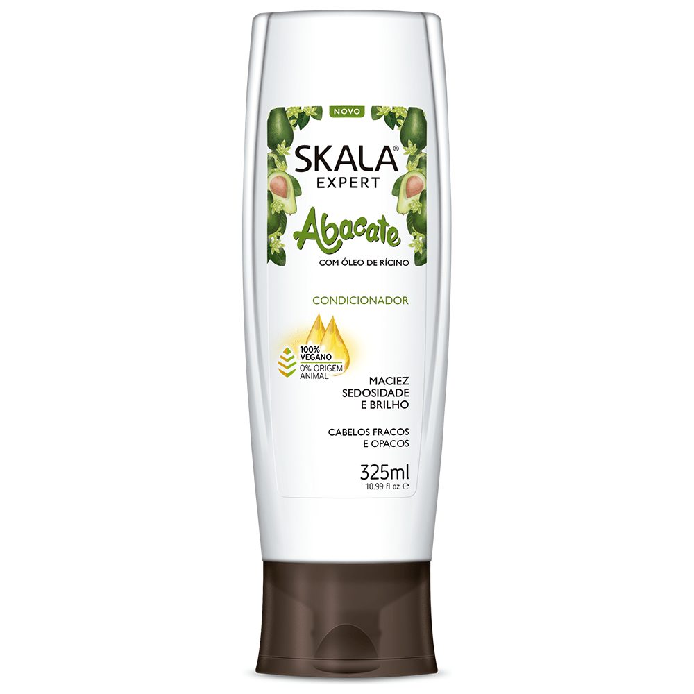Skala Expert Conditioner Bomba De Vitaminas Abacate Avocado Oil 10.99 Oz 100% Vegan - gtwtoporld.com