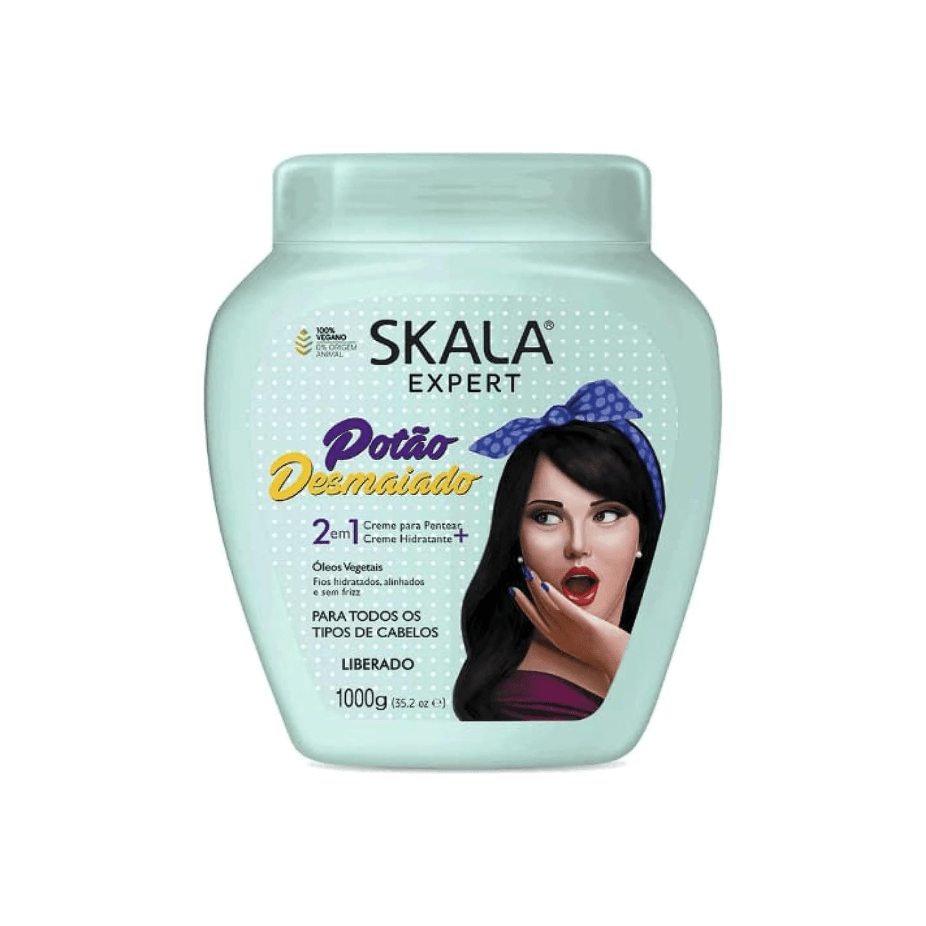 Skala Expert Creme de Treatment 2 em 1 Potao Desmaiado 1000g - Net 33.81 Oz) - gtwtoporld.com